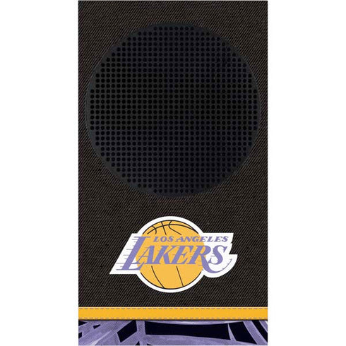 NBA Los Angeles Lakers Retro Palms Xbox Series S Console Skin